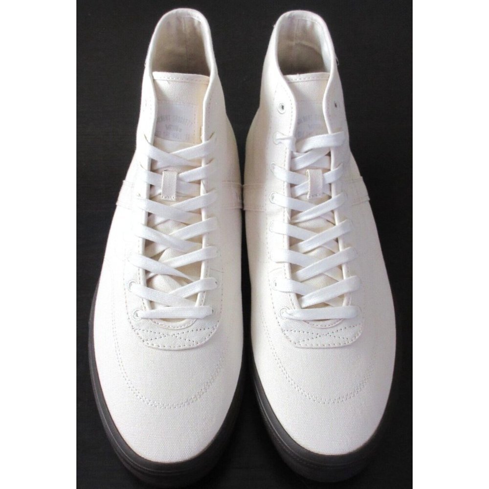 Vans x Quasi Men's Gilbert Crocket Hi Decon White Canvas shoes Sizes NIB - Picture 6 of 8